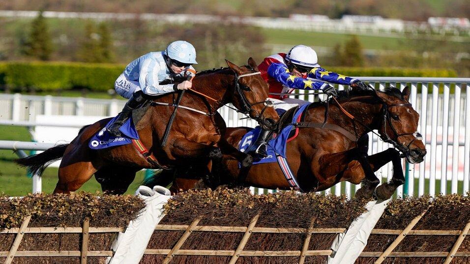 Rachael Blackmore riding Honeysuckle at Cheltenham